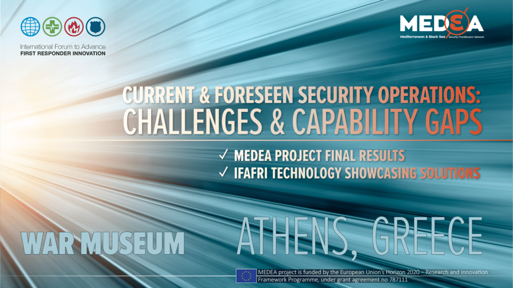 Press Release – MEDEA and IFAFRI joined forces to address security challenges and capability gaps
